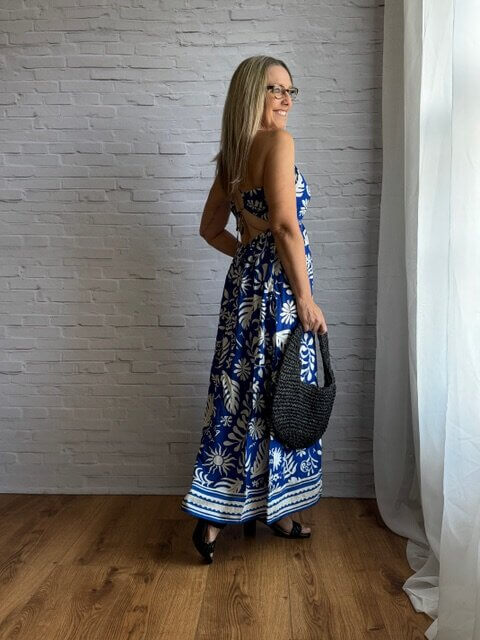 Elevated cobalt outfit inspiration